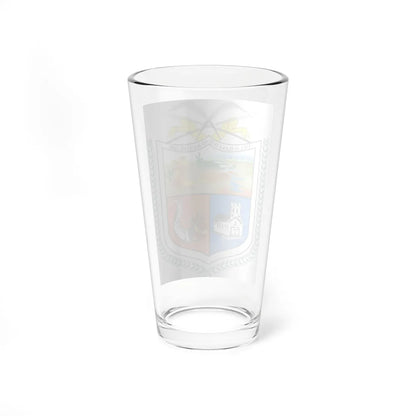 Escudo de Villavieja Huila (Colombia) (Coat of Arms) Pint Glass 16oz - Go Mug Yourself