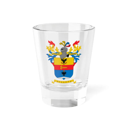Escudo de Villeta Cundinamarca (Colombia) (Coat of Arms) Shot Glass 1.5oz 1.5oz - Go Mug Yourself