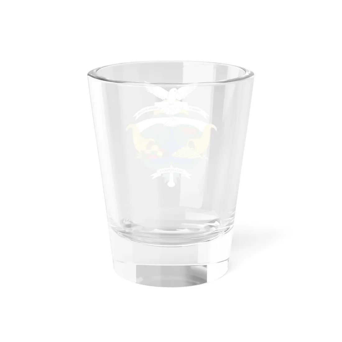 Escudo de Vista Hermosa Meta (Colombia) (Coat of Arms) Shot Glass 1.5oz - Go Mug Yourself
