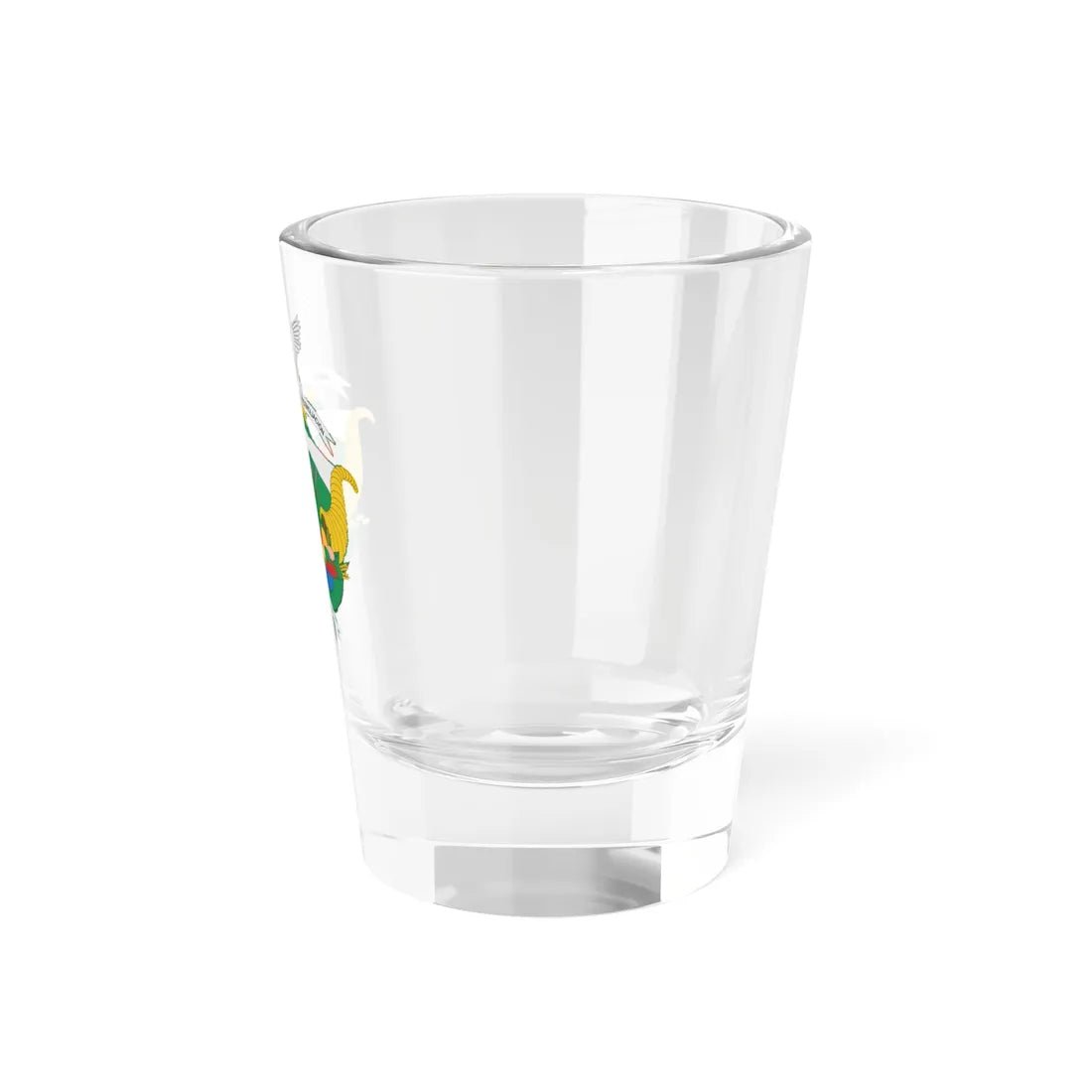 Escudo de Vista Hermosa Meta (Colombia) (Coat of Arms) Shot Glass 1.5oz - Go Mug Yourself