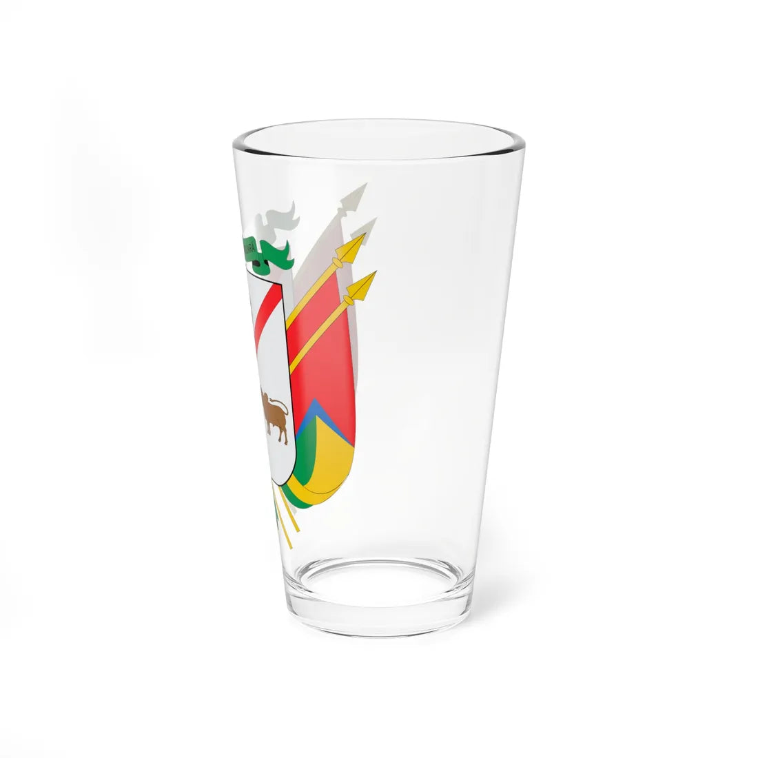 Escudo de Yaguará (Colombia) (Coat of Arms) Pint Glass 16oz - Go Mug Yourself