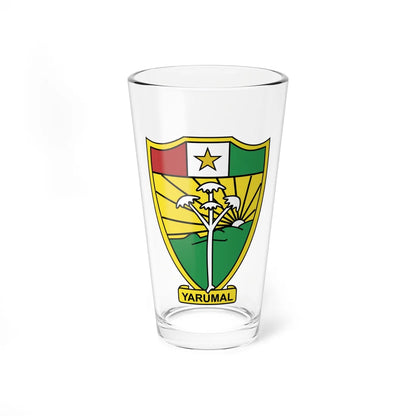 Escudo de Yarumal (Colombia) (Coat of Arms) Pint Glass 16oz 16oz - Go Mug Yourself