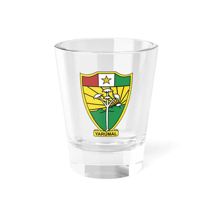 Escudo de Yarumal (Colombia) (Coat of Arms) Shot Glass 1.5oz 1.5oz - Go Mug Yourself