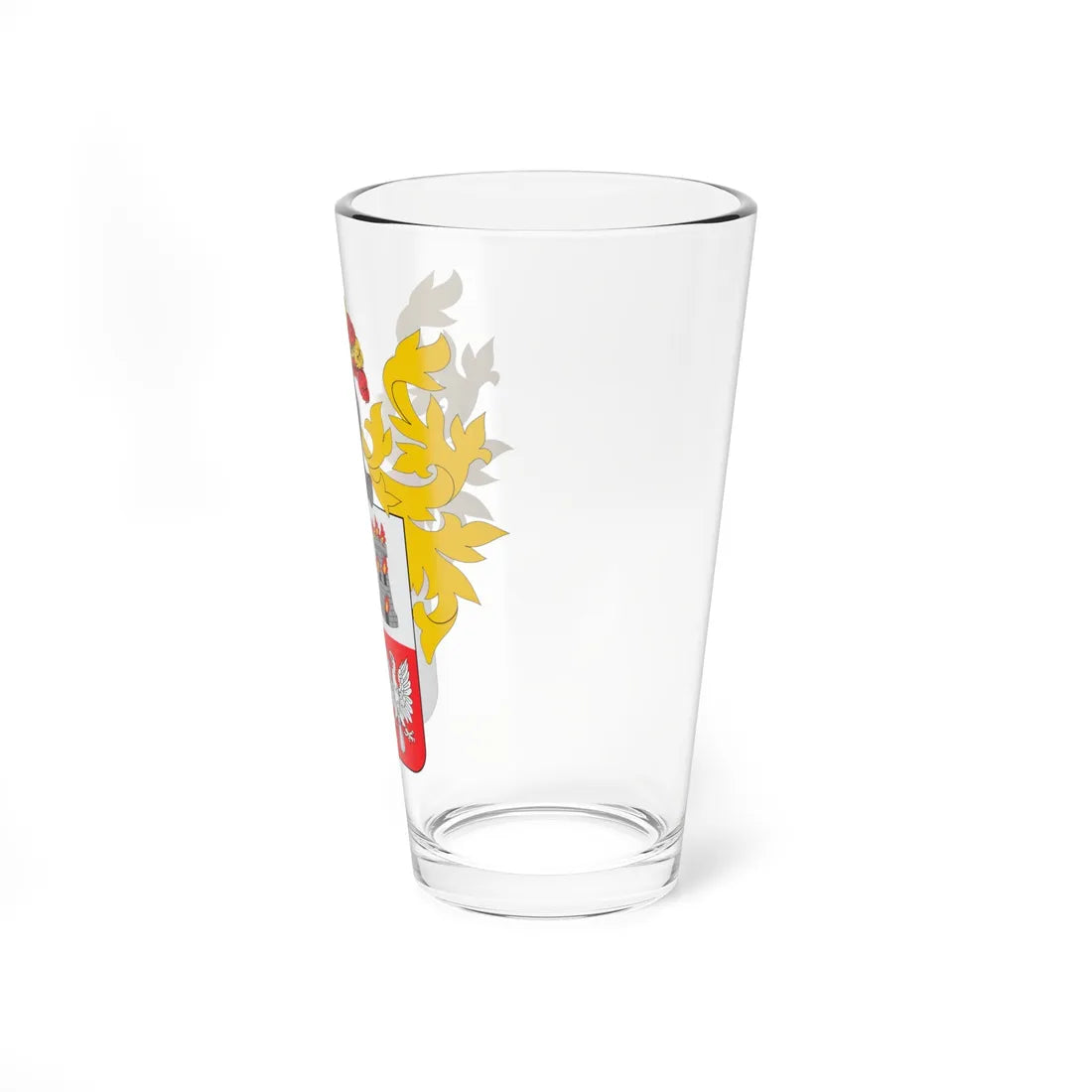 Escudo de Yerbas Buenas (Chile) (Coat of Arms) Pint Glass 16oz - Go Mug Yourself