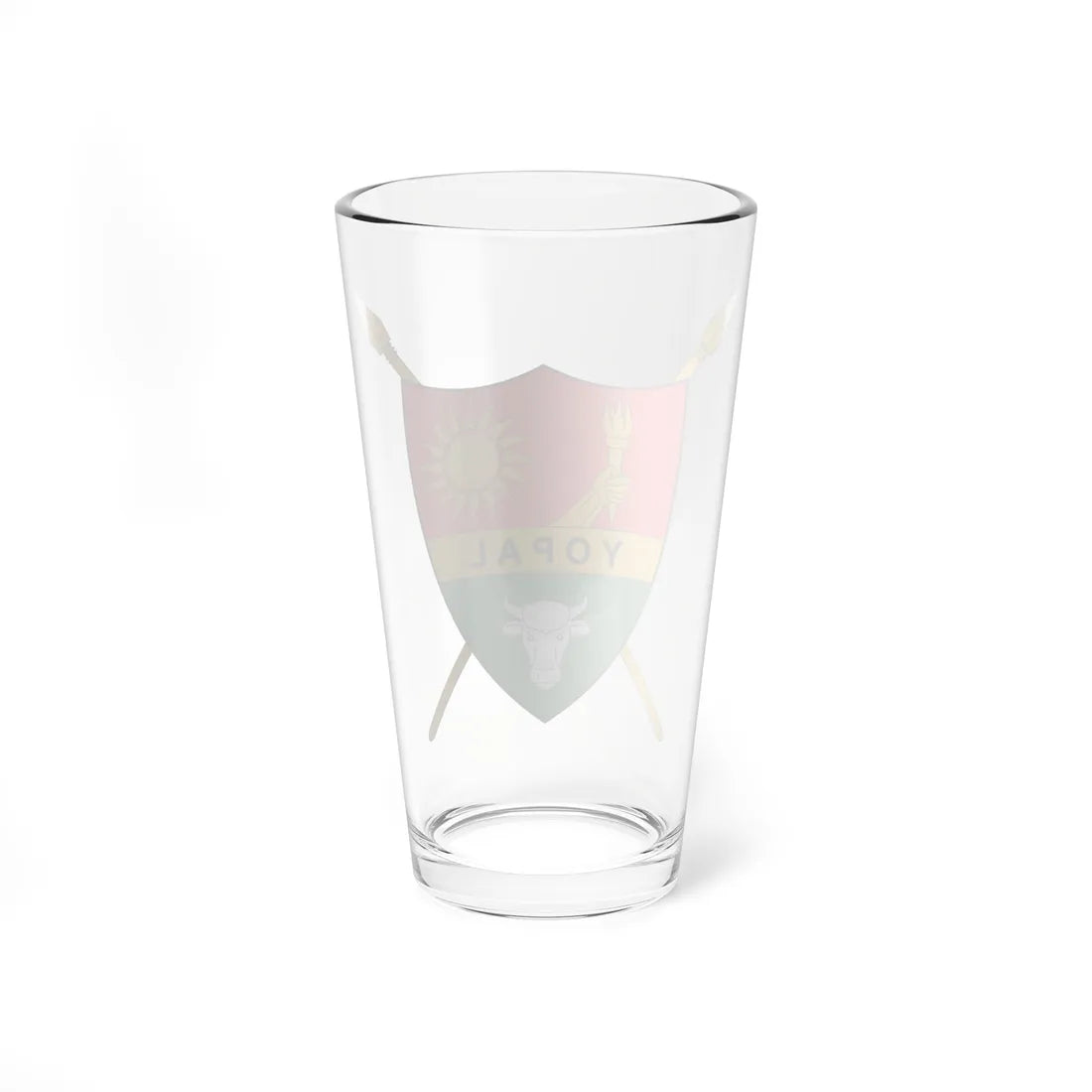 Escudo de Yopal (Colombia) (Coat of Arms) Pint Glass 16oz - Go Mug Yourself
