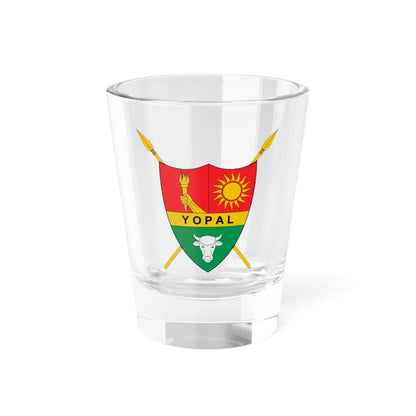 Escudo de Yopal (Colombia) (Coat of Arms) Shot Glass 1.5oz 1.5oz - Go Mug Yourself