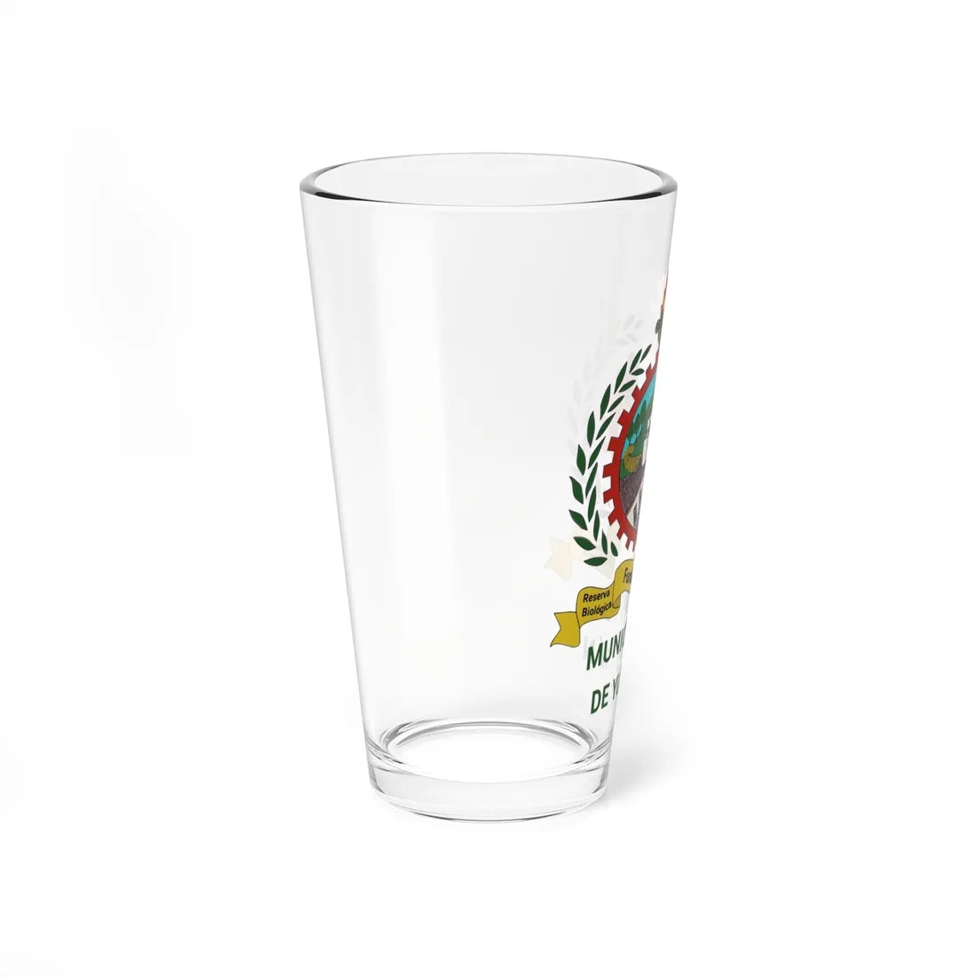 Escudo de Yuscaran (Honduras) (Coat of Arms) Pint Glass 16oz - Go Mug Yourself
