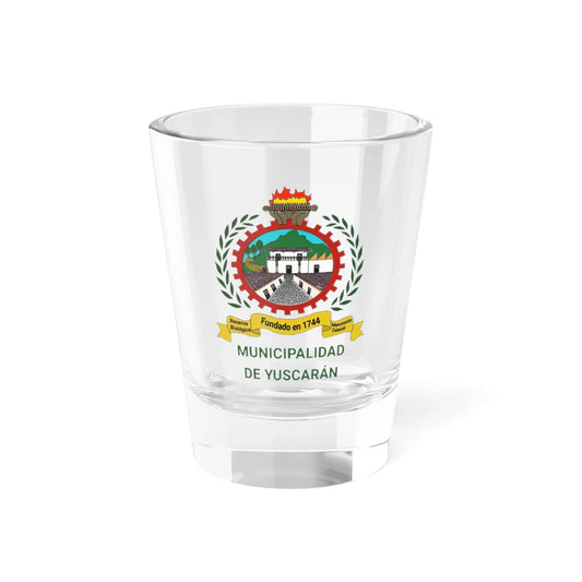 Escudo de Yuscaran (Honduras) (Coat of Arms) Shot Glass 1.5oz 1.5oz - Go Mug Yourself