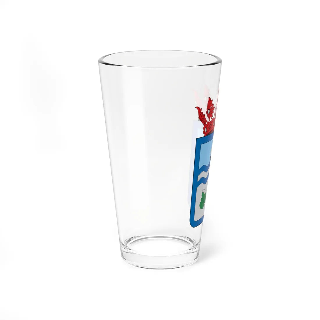 Escudo de Zapallar (Chile) (Coat of Arms) Pint Glass 16oz - Go Mug Yourself