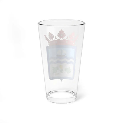 Escudo de Zapallar (Chile) (Coat of Arms) Pint Glass 16oz - Go Mug Yourself