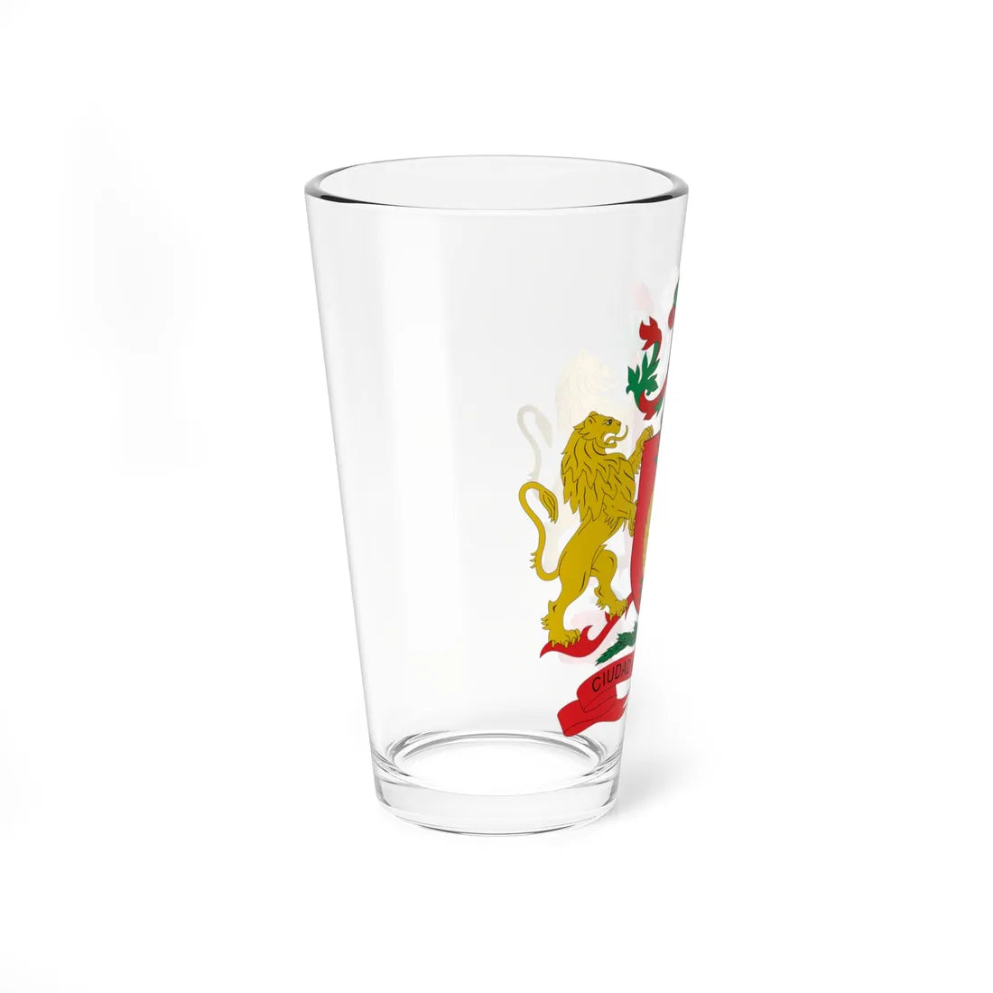 Escudo de Zaragoza Antioquia (Colombia) (Coat of Arms) Pint Glass 16oz - Go Mug Yourself