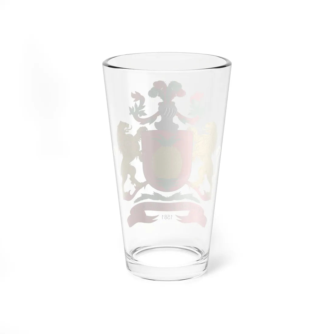 Escudo de Zaragoza Antioquia (Colombia) (Coat of Arms) Pint Glass 16oz - Go Mug Yourself