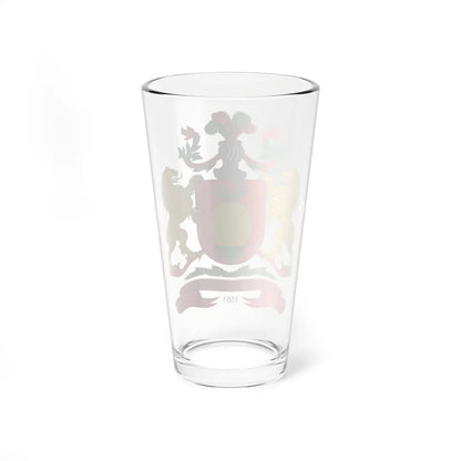 Escudo de Zaragoza Antioquia (Colombia) (Coat of Arms) Pint Glass 16oz - Go Mug Yourself
