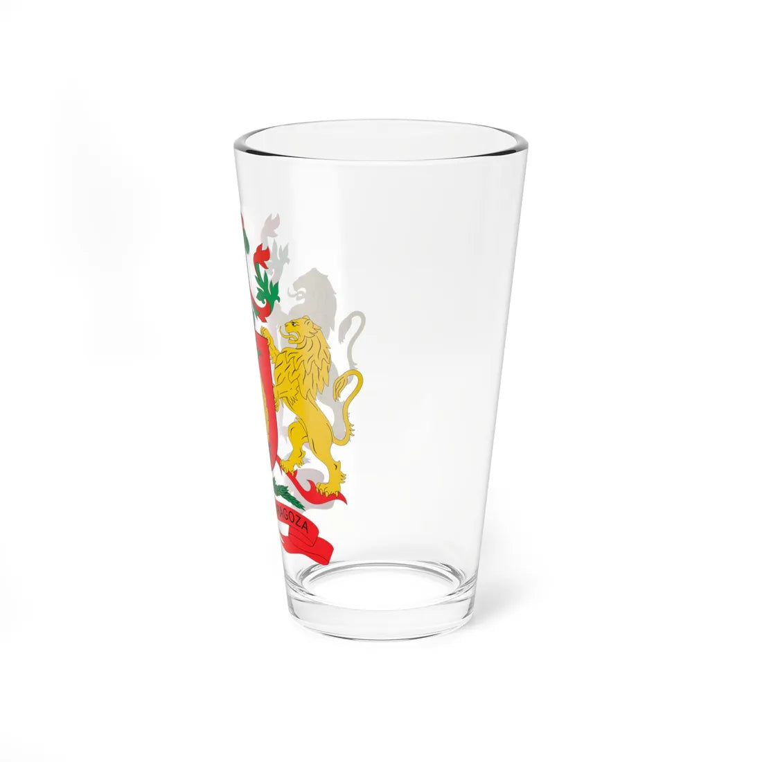 Escudo de Zaragoza Antioquia (Colombia) (Coat of Arms) Pint Glass 16oz - Go Mug Yourself