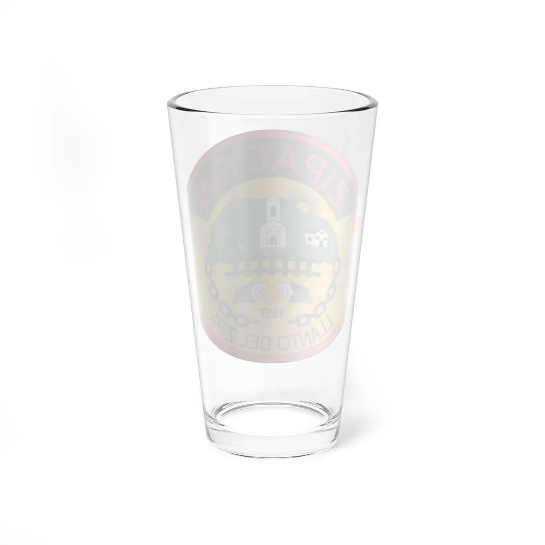 Escudo de Zipacón (Colombia) (Coat of Arms) Pint Glass 16oz - Go Mug Yourself