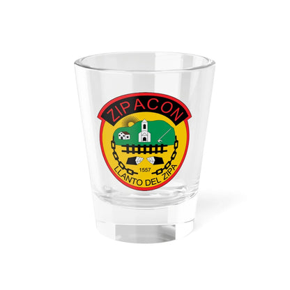 Escudo de Zipacón (Colombia) (Coat of Arms) Shot Glass 1.5oz 1.5oz - Go Mug Yourself