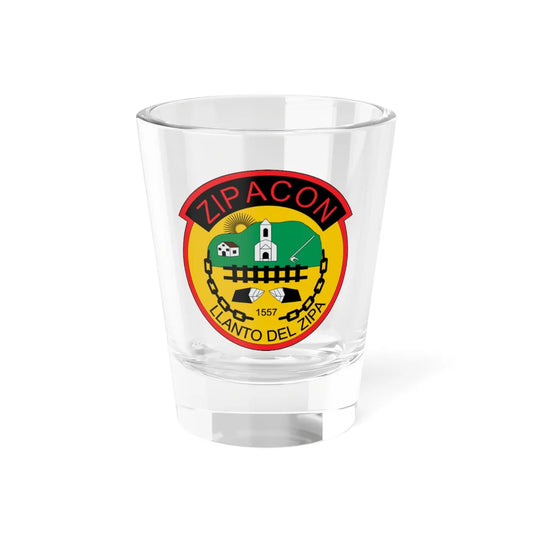 Escudo de Zipacón (Colombia) (Coat of Arms) Shot Glass 1.5oz 1.5oz - Go Mug Yourself