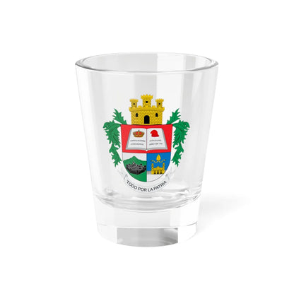 Escudo de Zipaquira (Colombia) (Coat of Arms) Shot Glass 1.5oz 1.5oz - Go Mug Yourself