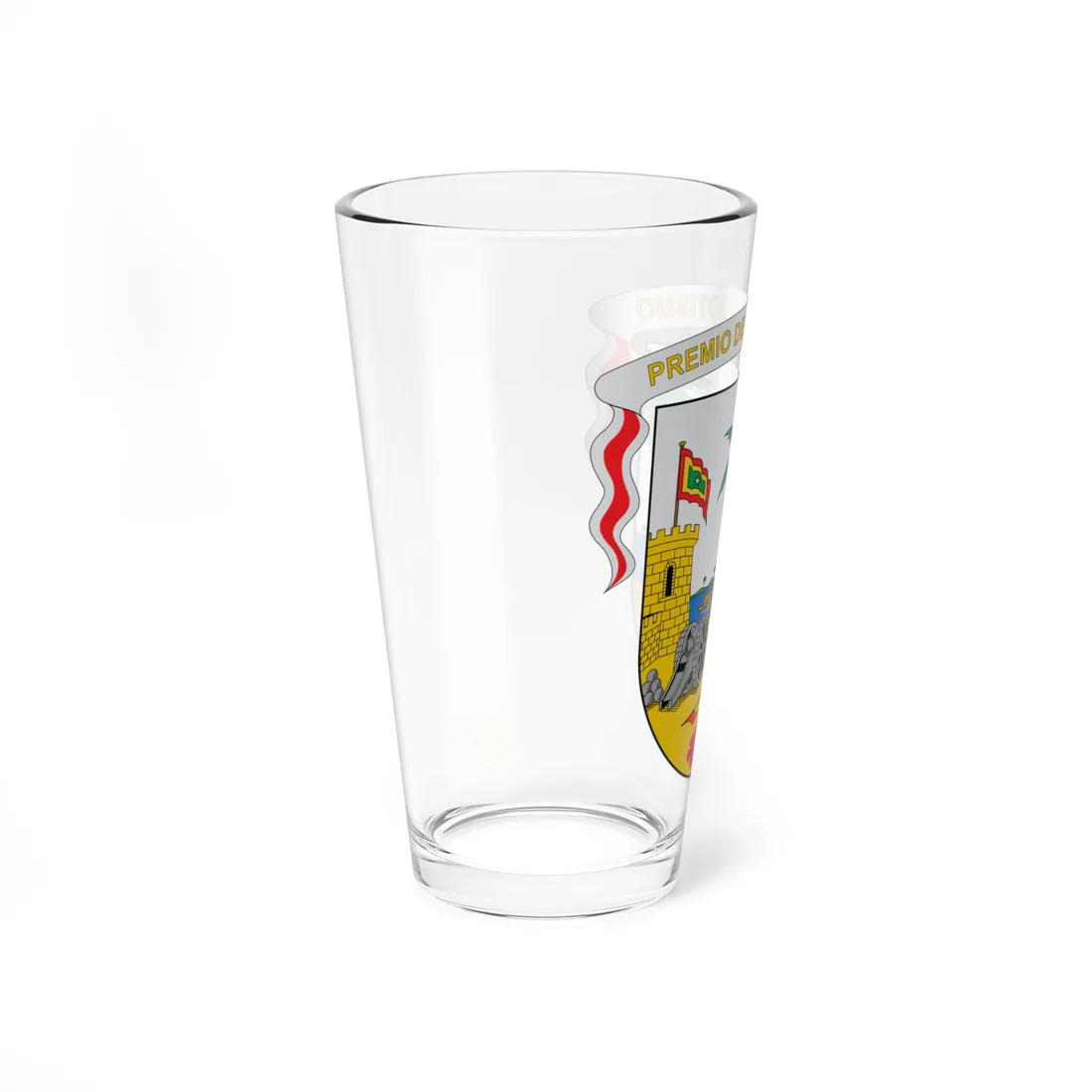 Escudo del Atlántico (Colombia) (Coat of Arms) Pint Glass 16oz - Go Mug Yourself