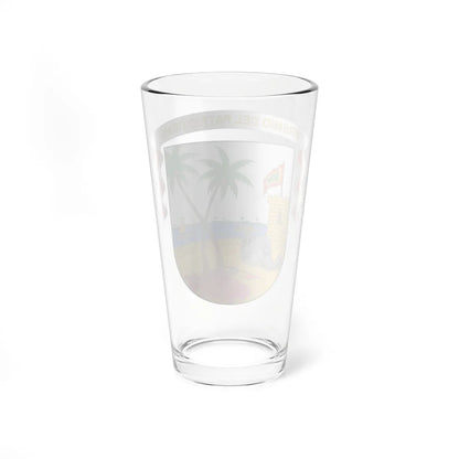 Escudo del Atlántico (Colombia) (Coat of Arms) Pint Glass 16oz - Go Mug Yourself