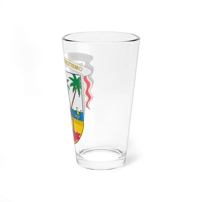 Escudo del Atlántico (Colombia) (Coat of Arms) Pint Glass 16oz - Go Mug Yourself
