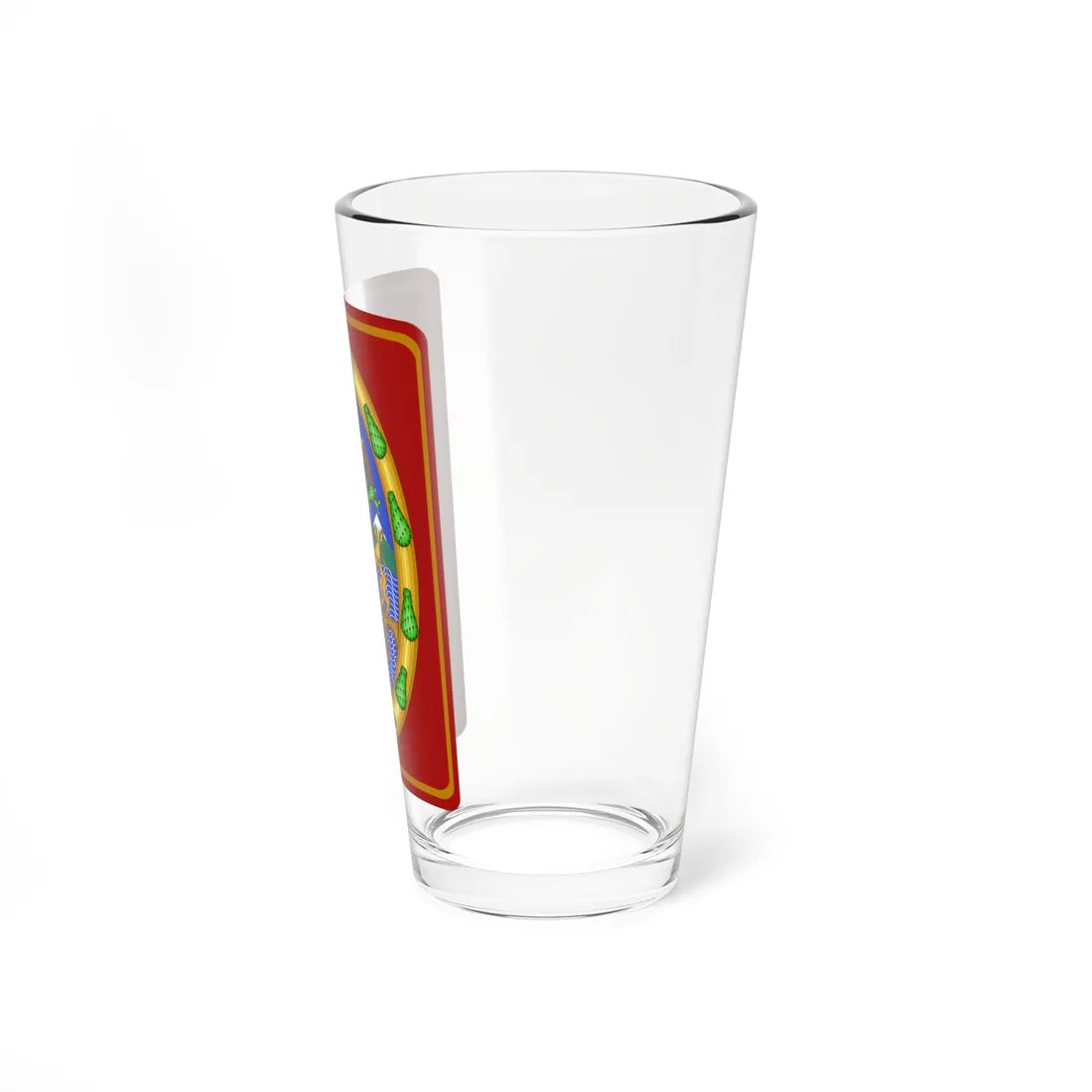 Escudo del Ayuntamiento de ciudad de México 1521-1929 (Mexico) (Coat of Arms) Pint Glass 16oz - Go Mug Yourself