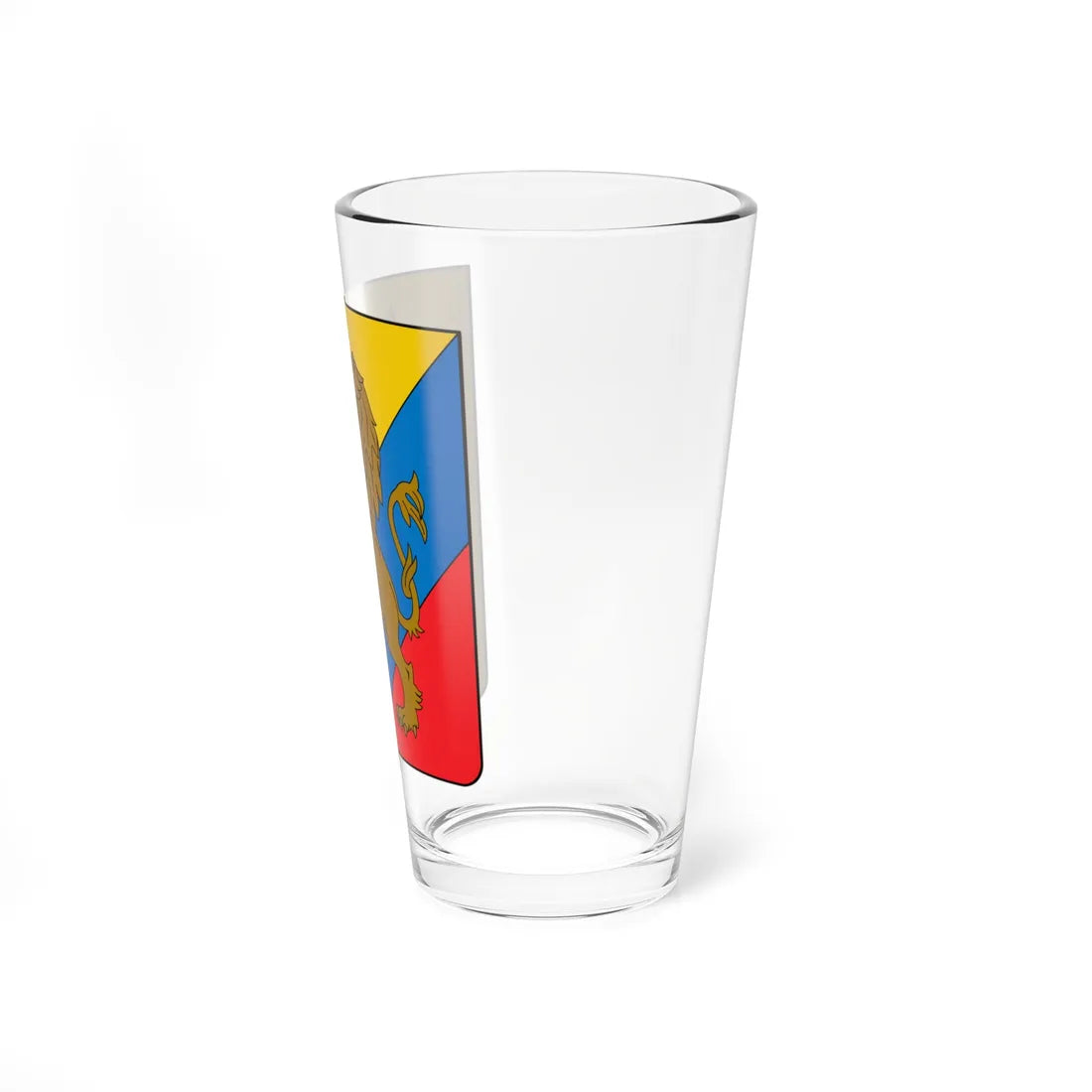 Escudo del Batallón Colombia (Colombia) (Coat of Arms) Pint Glass 16oz - Go Mug Yourself