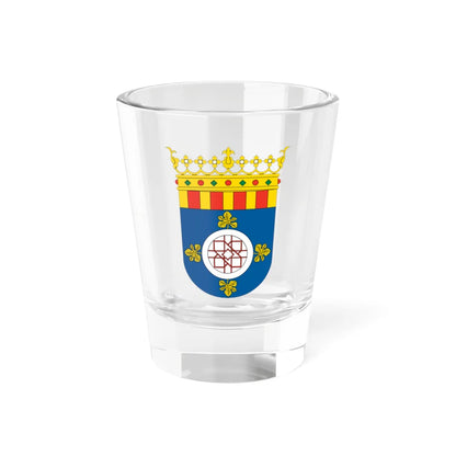 Escudo del Campo de Cariñena (Spain) (Coat of Arms) Shot Glass 1.5oz 1.5oz - Go Mug Yourself
