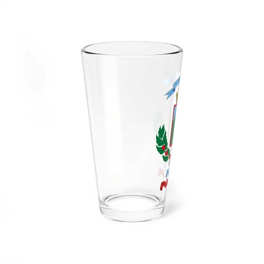 Escudo del cantón de Acosta (Costa Rica) (Coat of Arms) Pint Glass 16oz - Go Mug Yourself