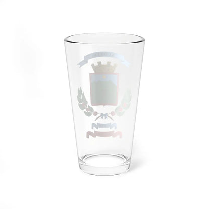 Escudo del cantón de Acosta (Costa Rica) (Coat of Arms) Pint Glass 16oz - Go Mug Yourself