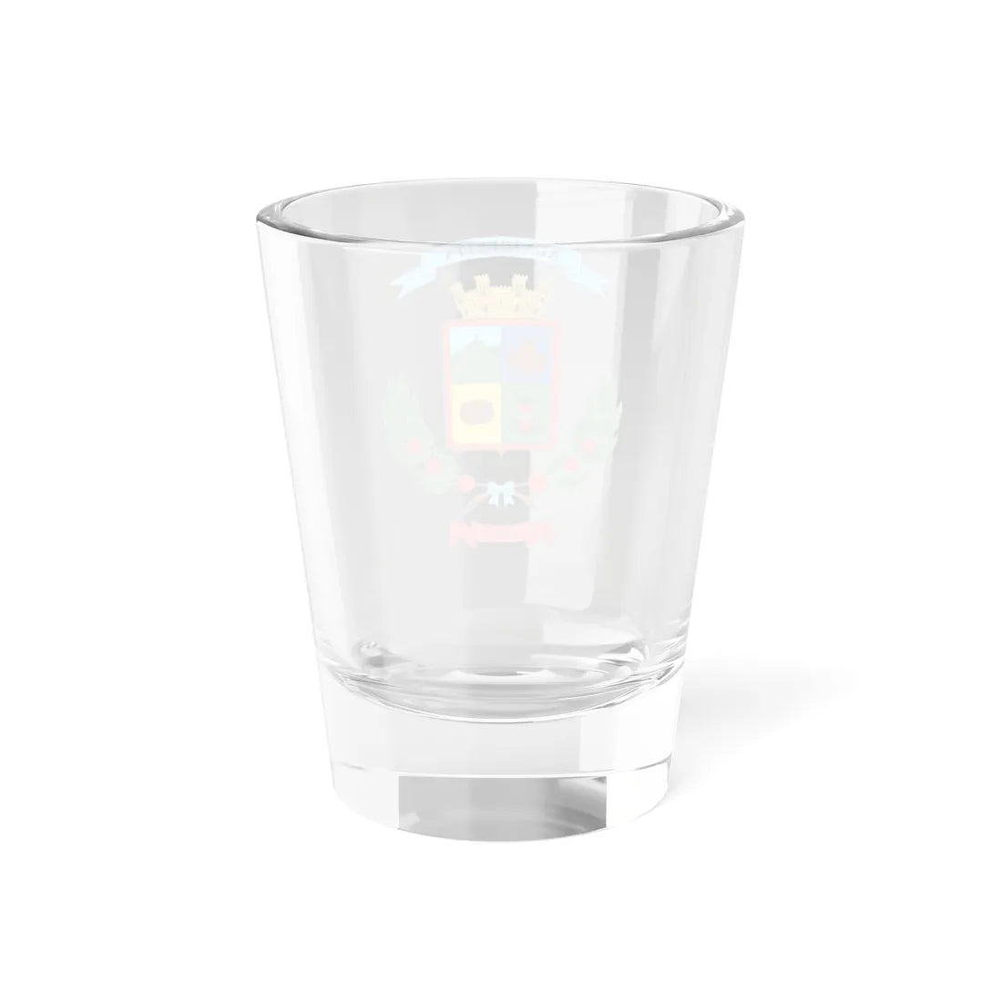 Escudo del cantón de Alajuelita (Costa Rica) (Coat of Arms) Shot Glass 1.5oz - Go Mug Yourself