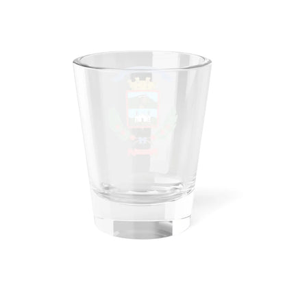 Escudo del cantón de Aserrí (Costa Rica) (Coat of Arms) Shot Glass 1.5oz - Go Mug Yourself