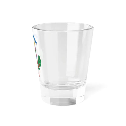 Escudo del cantón de Aserrí (Costa Rica) (Coat of Arms) Shot Glass 1.5oz - Go Mug Yourself