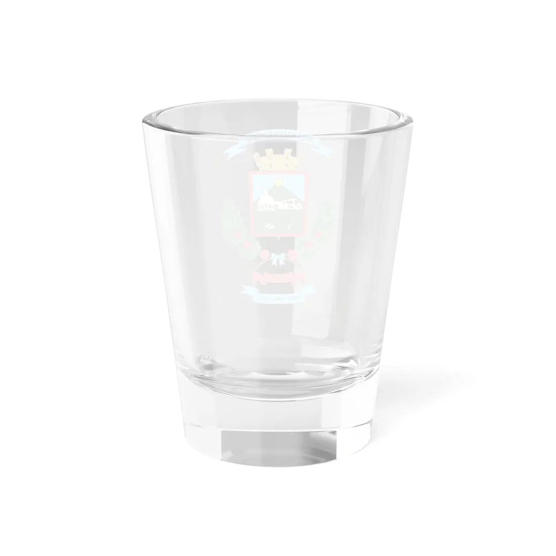 Escudo del cantón de Desamparados (Costa Rica) (Coat of Arms) Shot Glass 1.5oz - Go Mug Yourself