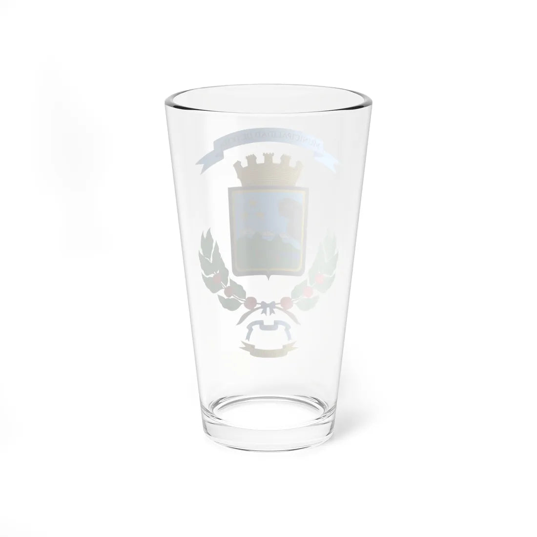 Escudo del Cantón de Dota (Costa Rica) (Coat of Arms) Pint Glass 16oz - Go Mug Yourself