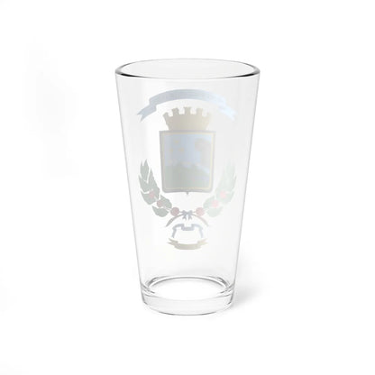 Escudo del Cantón de Dota (Costa Rica) (Coat of Arms) Pint Glass 16oz - Go Mug Yourself