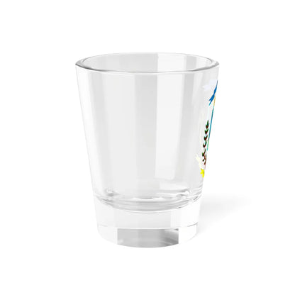 Escudo del Cantón de Grecia (Costa Rica) (Coat of Arms) Shot Glass 1.5oz - Go Mug Yourself