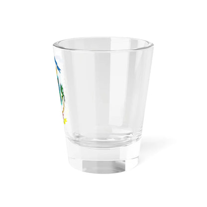Escudo del Cantón de Grecia (Costa Rica) (Coat of Arms) Shot Glass 1.5oz - Go Mug Yourself