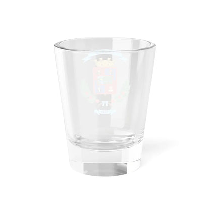 Escudo del cantón de Mora (Costa Rica) (Coat of Arms) Shot Glass 1.5oz - Go Mug Yourself