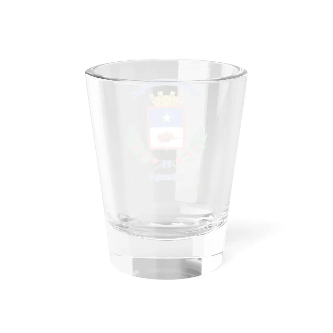 Escudo del cantón de Puriscal (Costa Rica) (Coat of Arms) Shot Glass 1.5oz - Go Mug Yourself