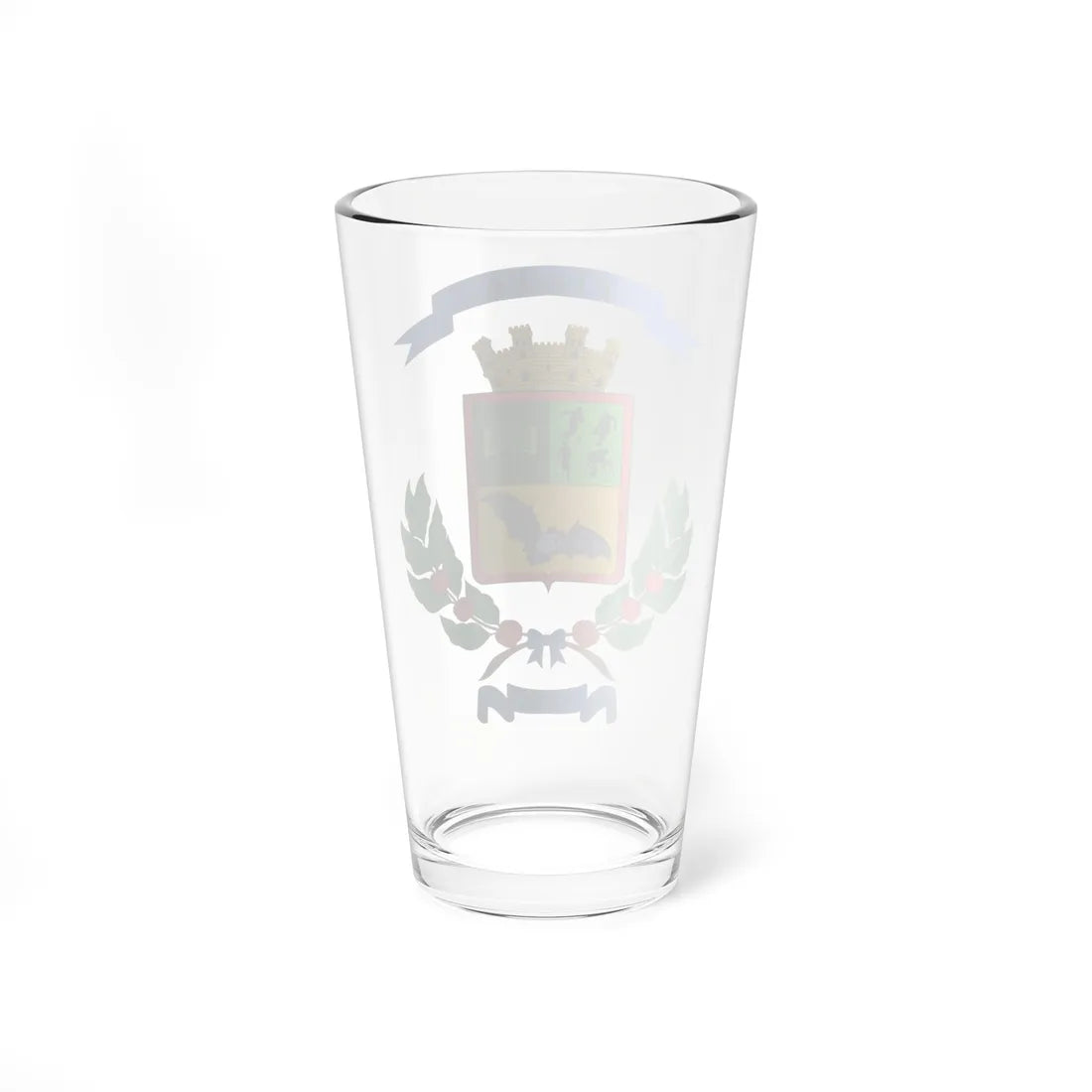 Escudo del cantón de Tibás (Costa Rica) (Coat of Arms) Pint Glass 16oz - Go Mug Yourself