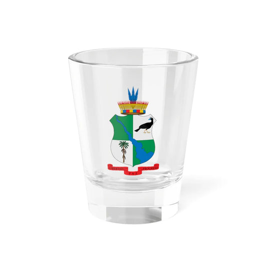 Escudo del Caquetá (Colombia) (Coat of Arms) Shot Glass 1.5oz 1.5oz - Go Mug Yourself