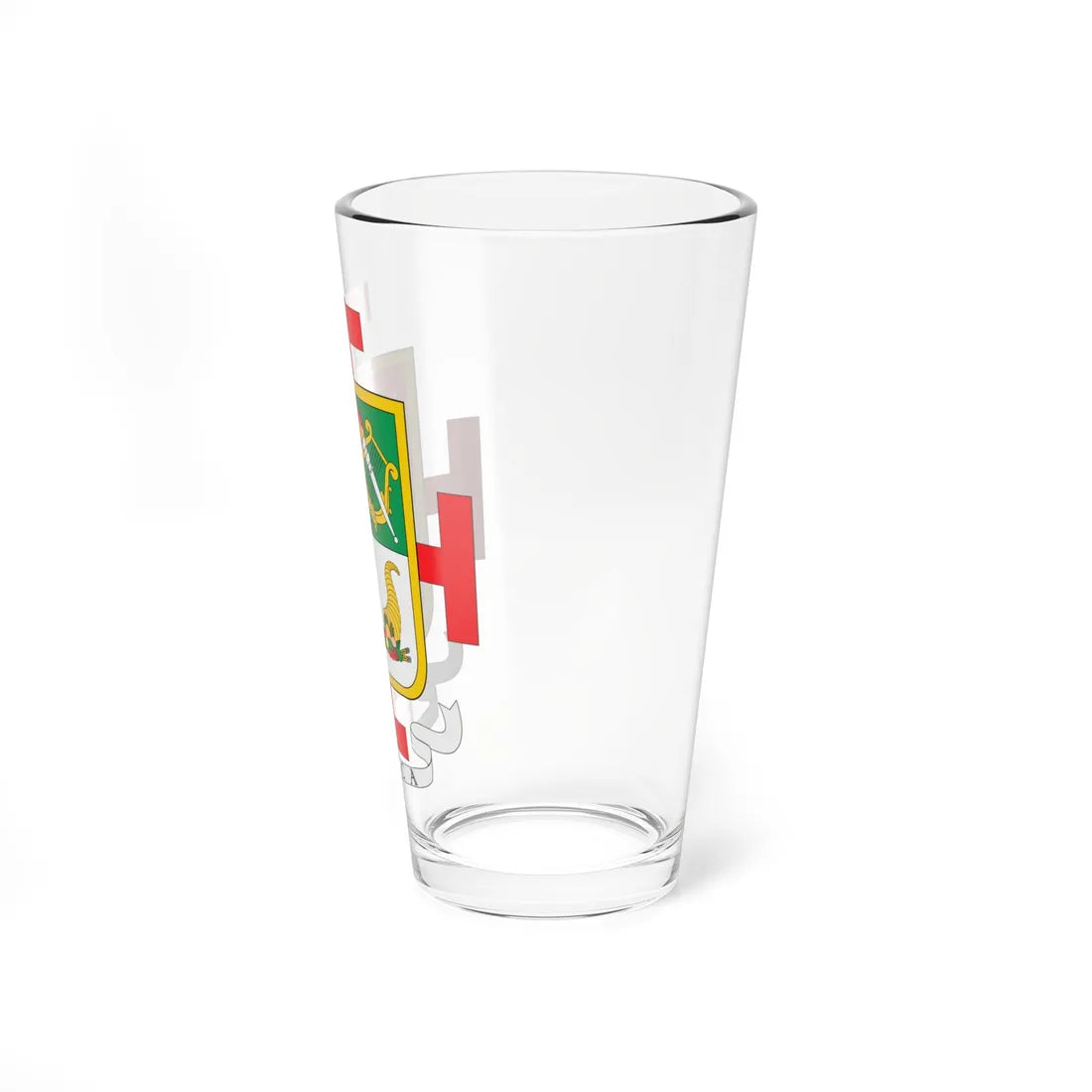 Escudo del Cauca (Colombia) (Coat of Arms) Pint Glass 16oz - Go Mug Yourself