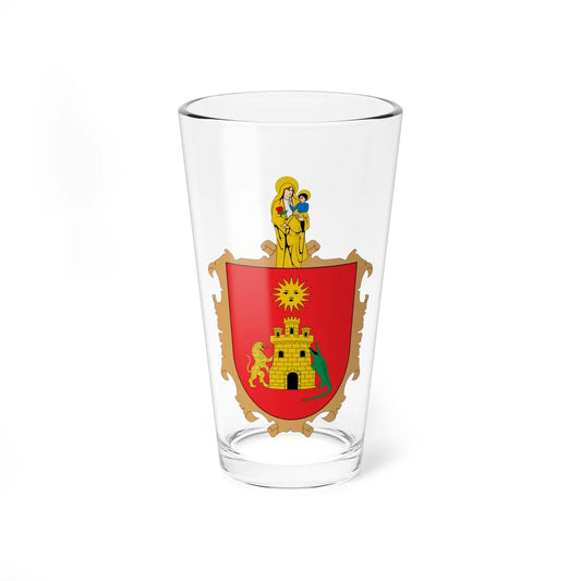 Escudo del Chocó (Colombia) (Coat of Arms) Pint Glass 16oz 16oz - Go Mug Yourself