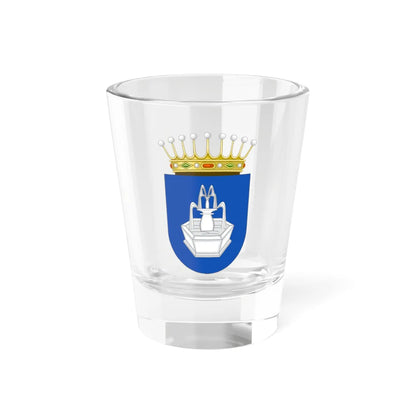 Escudo del Condado de Fuente Roja (Spain) (Coat of Arms) Shot Glass 1.5oz 1.5oz - Go Mug Yourself