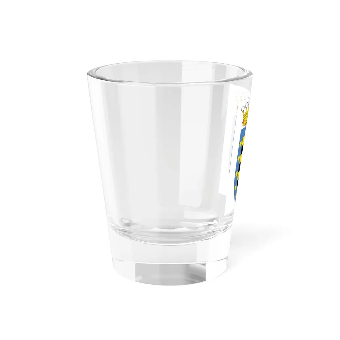 Escudo del Condado Santiago de la laguna (Mexico) (Coat of Arms) Shot Glass 1.5oz - Go Mug Yourself