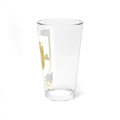 Escudo del Congreso de Yucatán (Mexico) (Coat of Arms) Pint Glass 16oz - Go Mug Yourself
