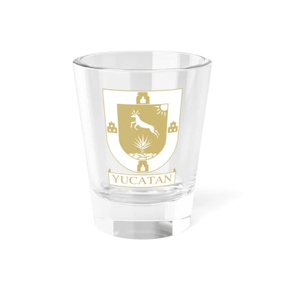 Escudo del Congreso de Yucatán (Mexico) (Coat of Arms) Shot Glass 1.5oz 1.5oz - Go Mug Yourself