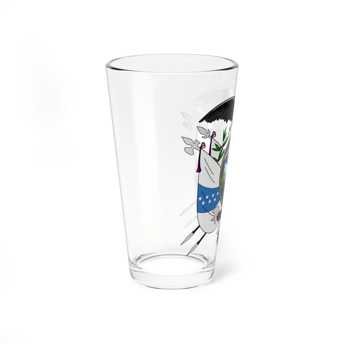 Escudo del Ecuador de 1845 (Ecuador) (Coat of Arms) Pint Glass 16oz - Go Mug Yourself