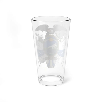 Escudo del Ecuador de 1845 (Ecuador) (Coat of Arms) Pint Glass 16oz - Go Mug Yourself